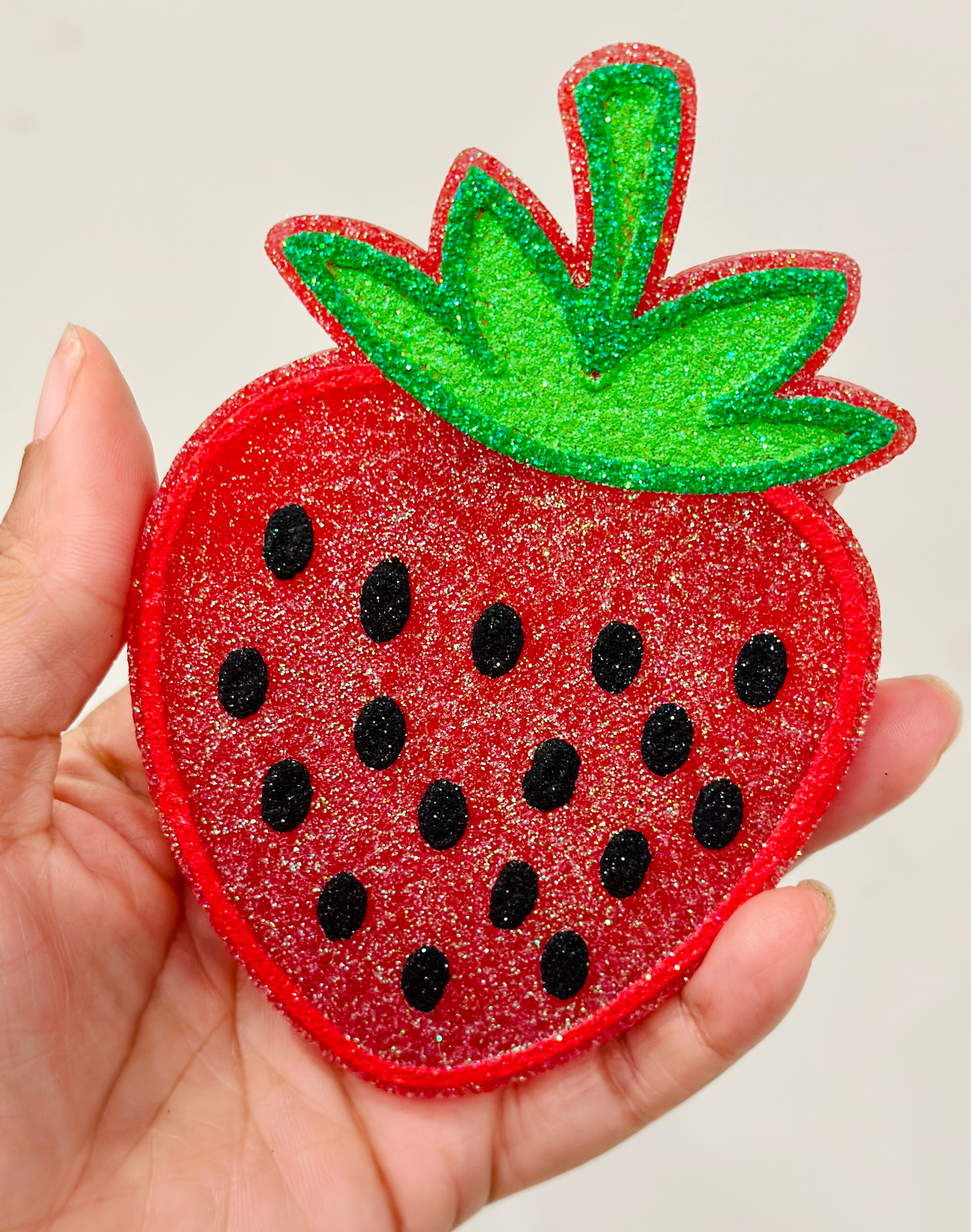 Strawberry Car Freshie: Pink / Peach