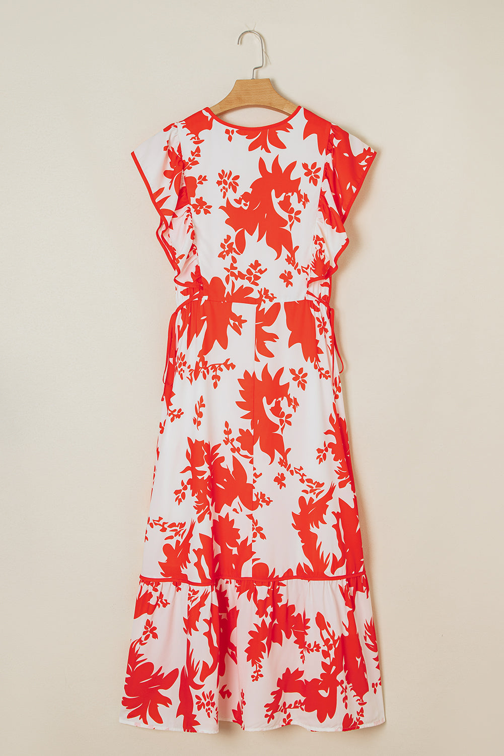 Red Floral Maxi LT