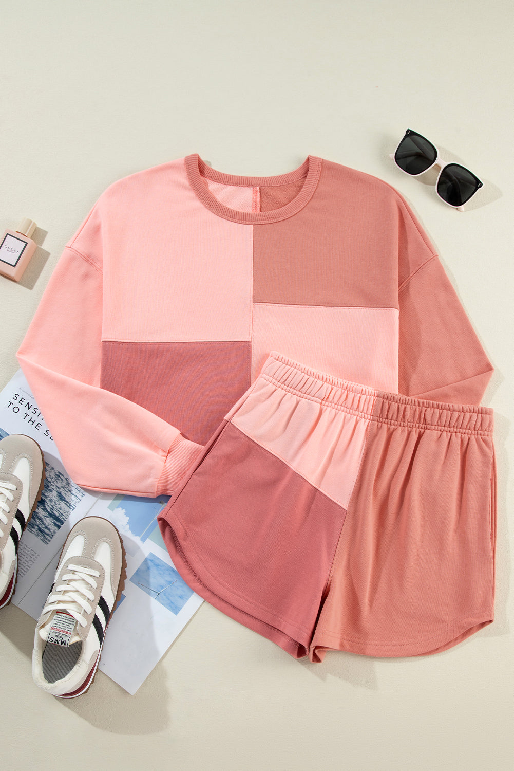 Peach Patchwork Set LT