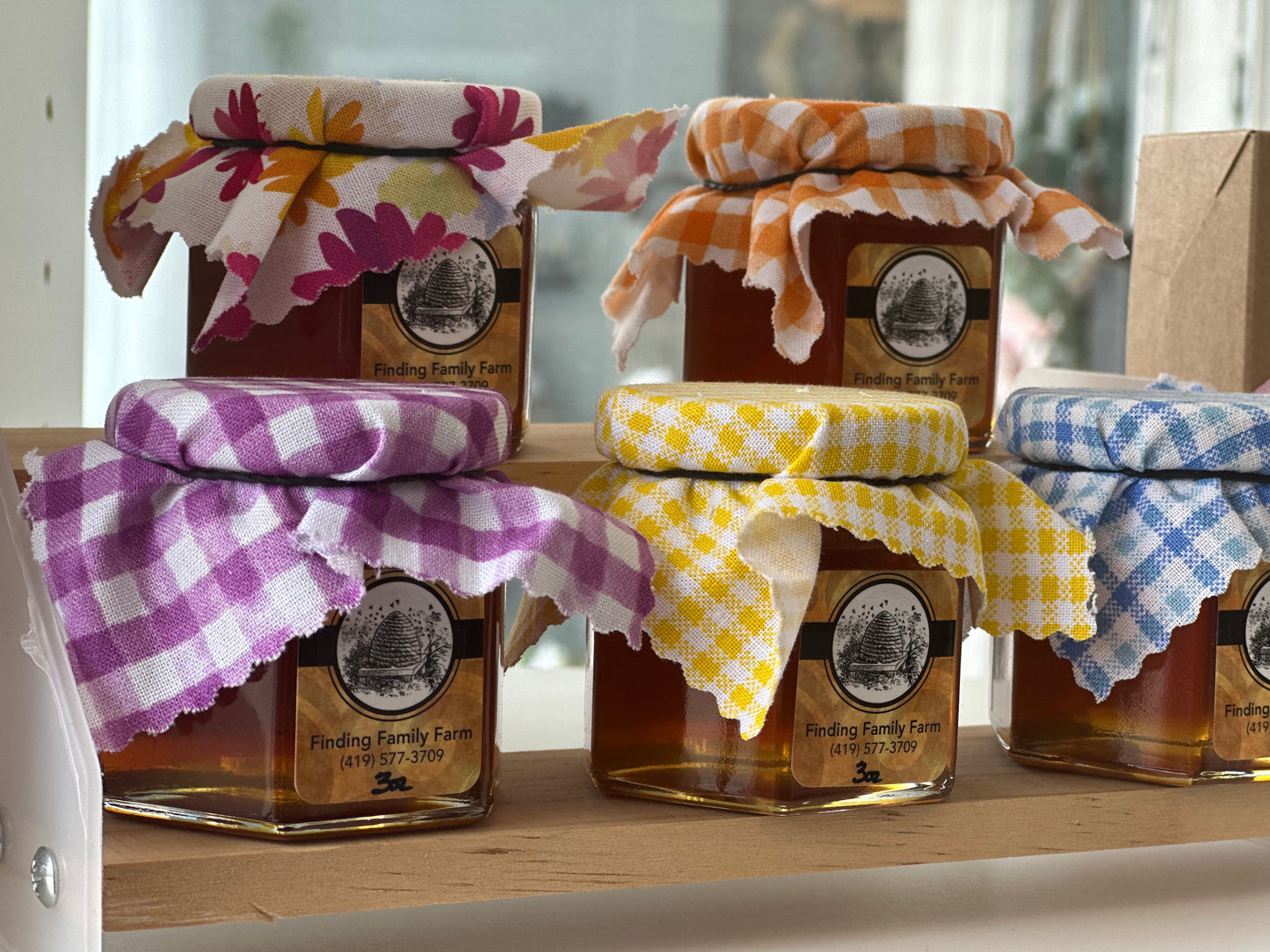 Infused Honey Jars