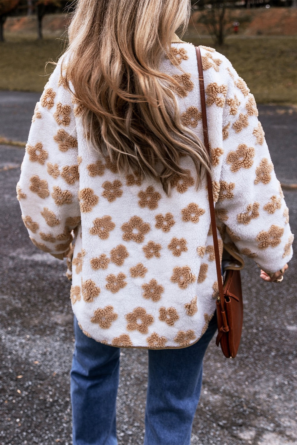 Fleece Flower Jacket