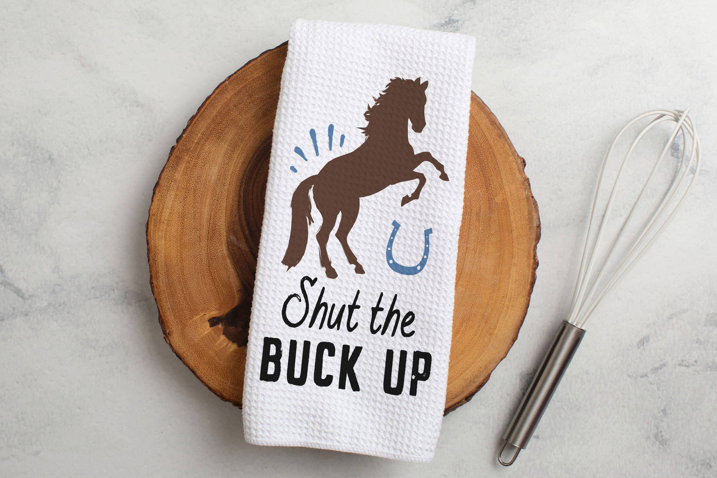 Shut the Buck Up Kitchen Towel