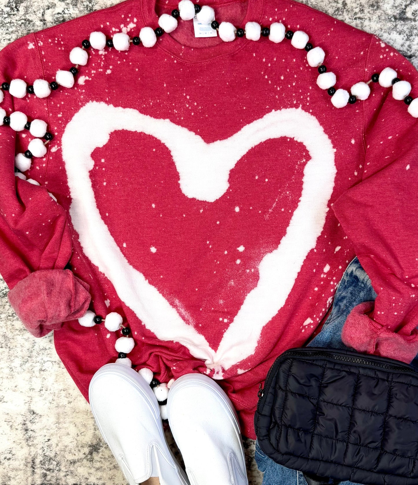 Graffiti Heart Sweatshirt