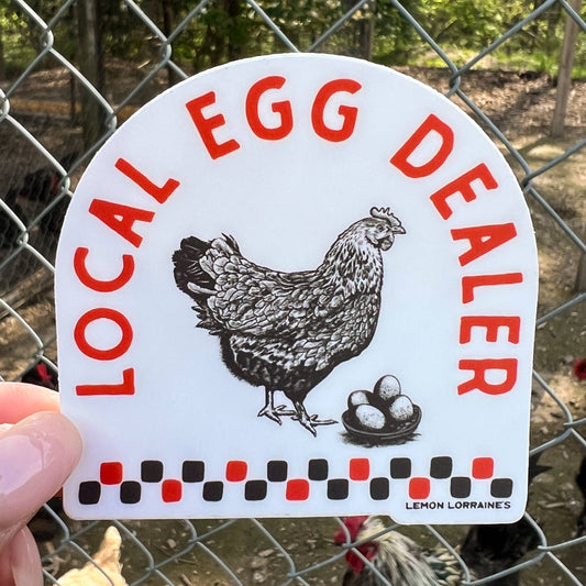 Local Egg Dealer Sticker