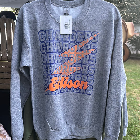 Chargers Block Sweatshirt