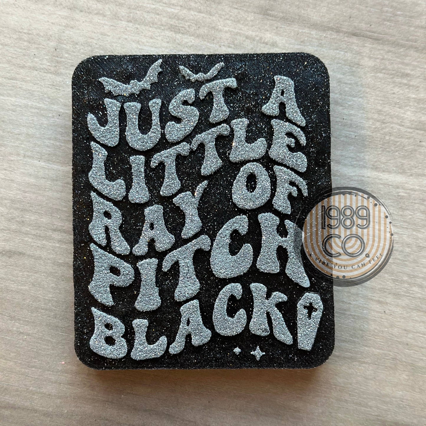 Little Ray Of Pitch Black Car Freshie: Fruit Loops