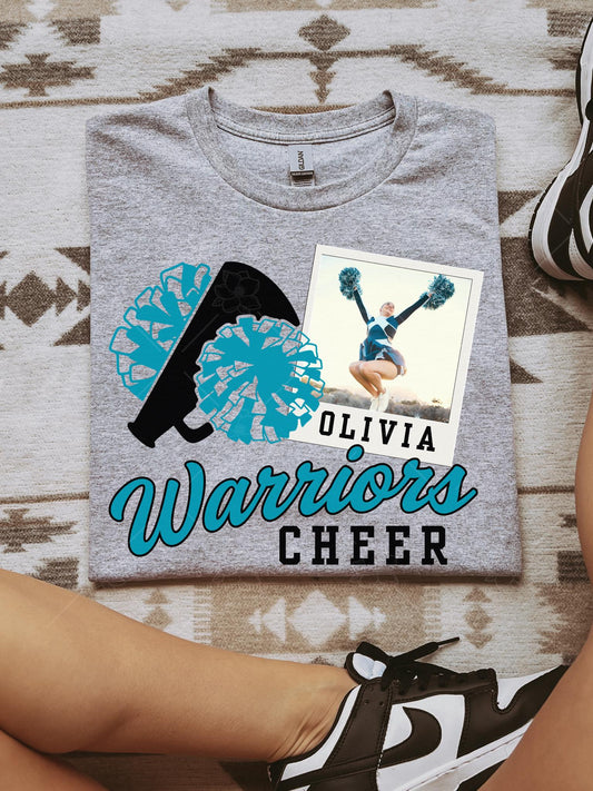 Custom Cheer Polaroid- Multiple Styles PLEASE READ DESCRIPTION