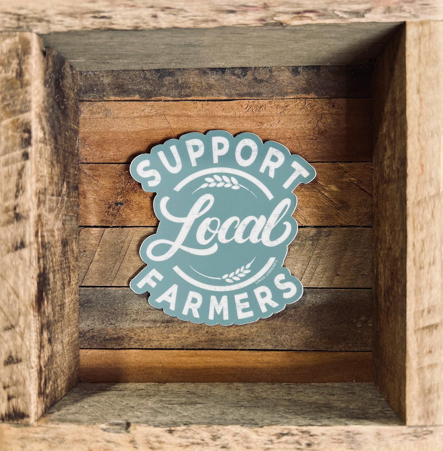 SUPPORT FARMERS - Sticker Decal 