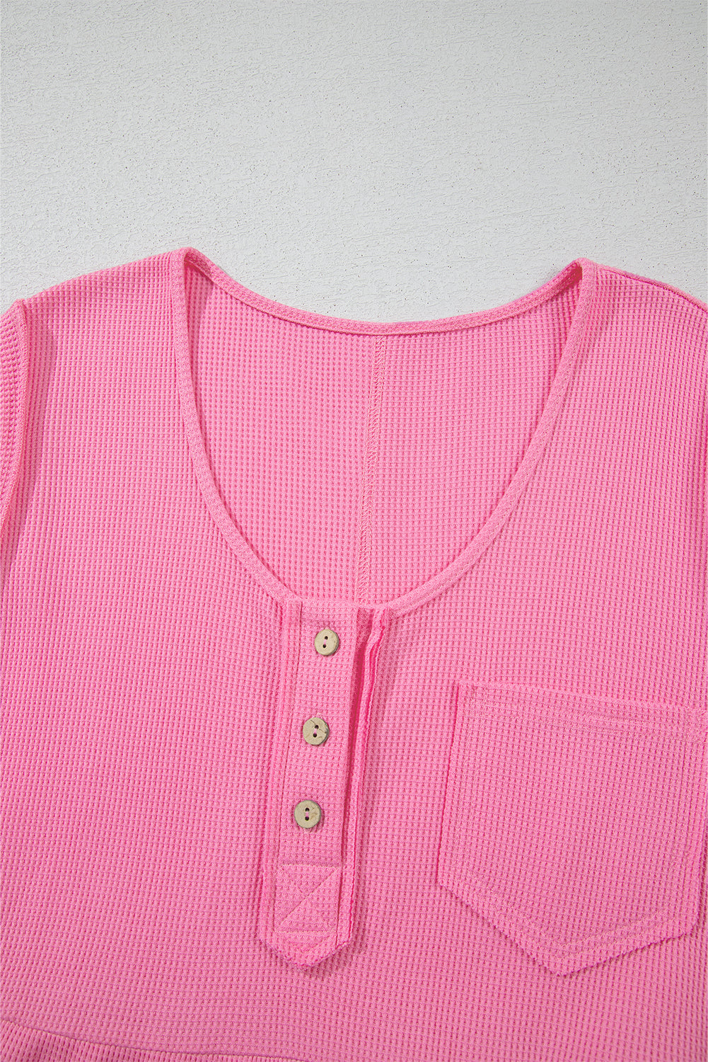 Pink Waffle Knit Sleeveless Dress LT