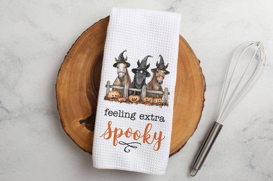 Halloween Horse Kitchen Towel