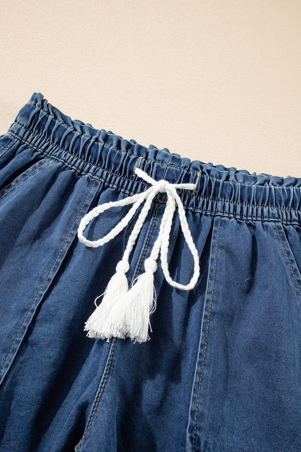 Raw Hem High Waisted Denim LT