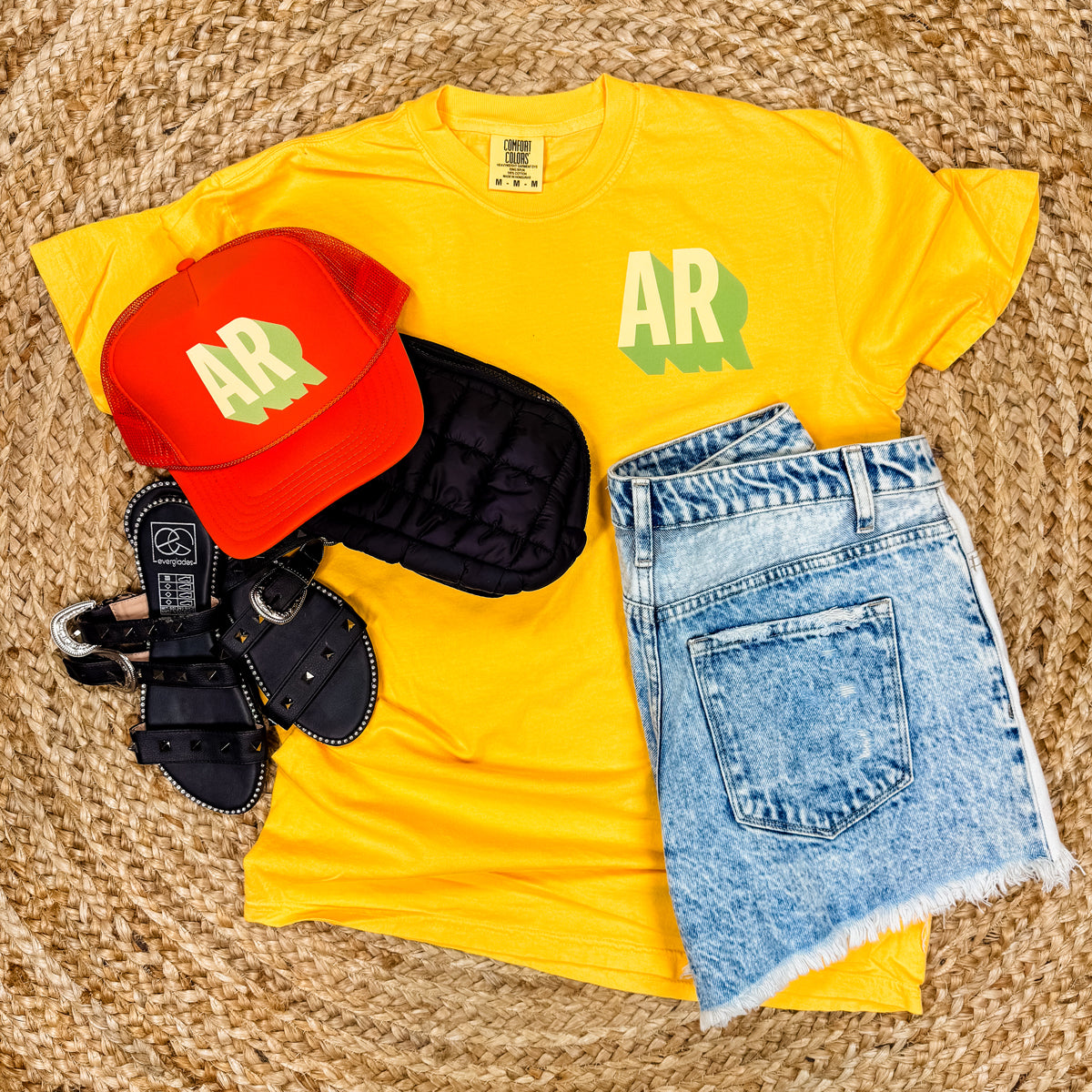 Customizable State Abbreviation Tees