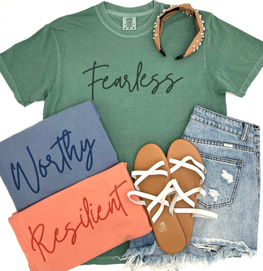 Script Mono Graphic Tees