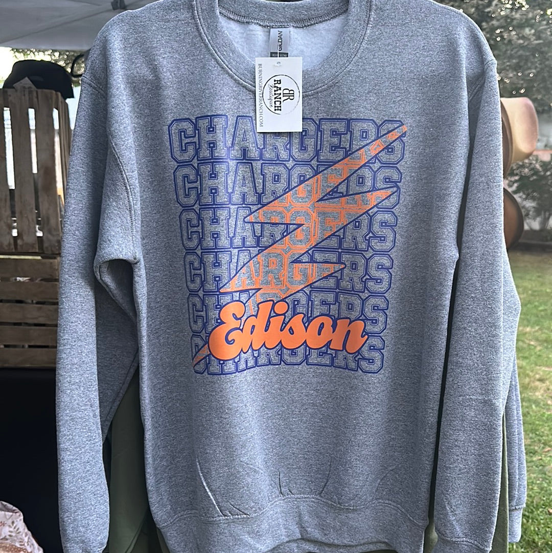 Chargers Block Sweatshirt