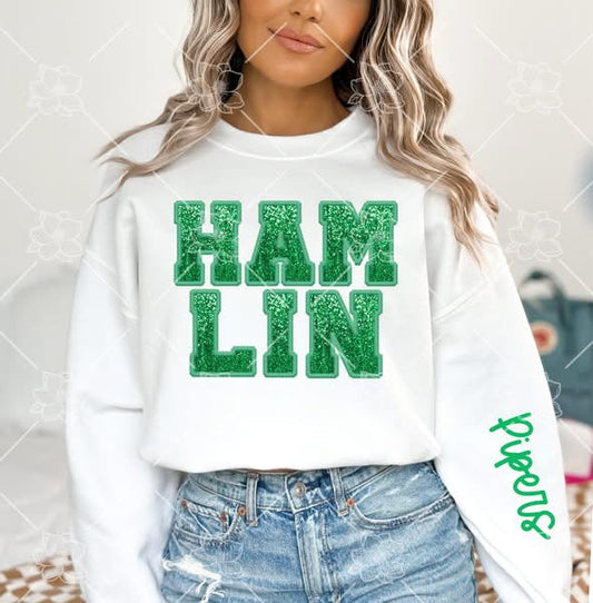 Custom Faux Team Embroidery DTF - Multiple Styles