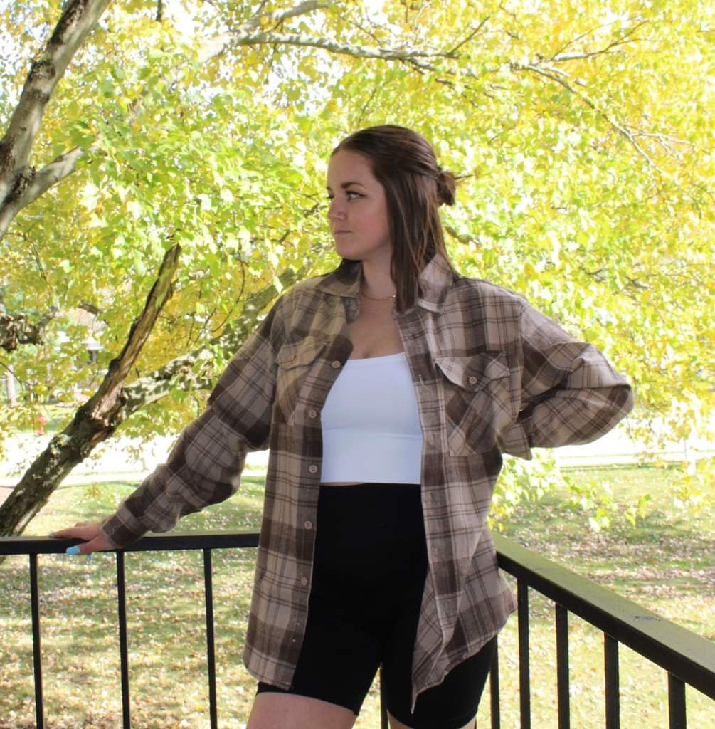 Bryleigh Brown Flannel