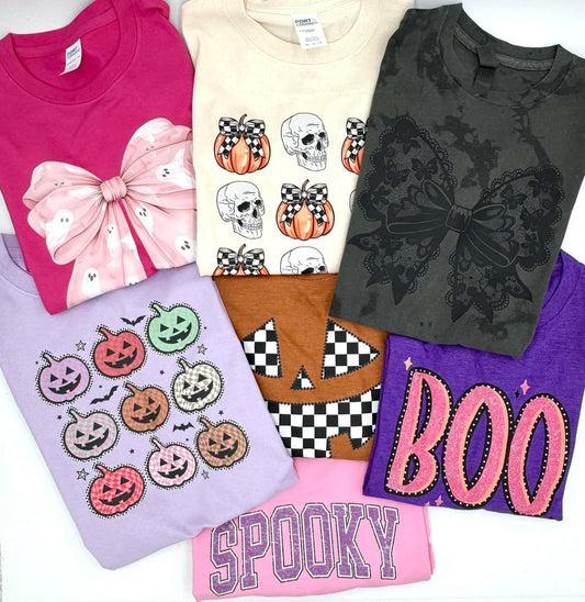 PREORDER SPOOKY OR FALL MYSTERY TEE