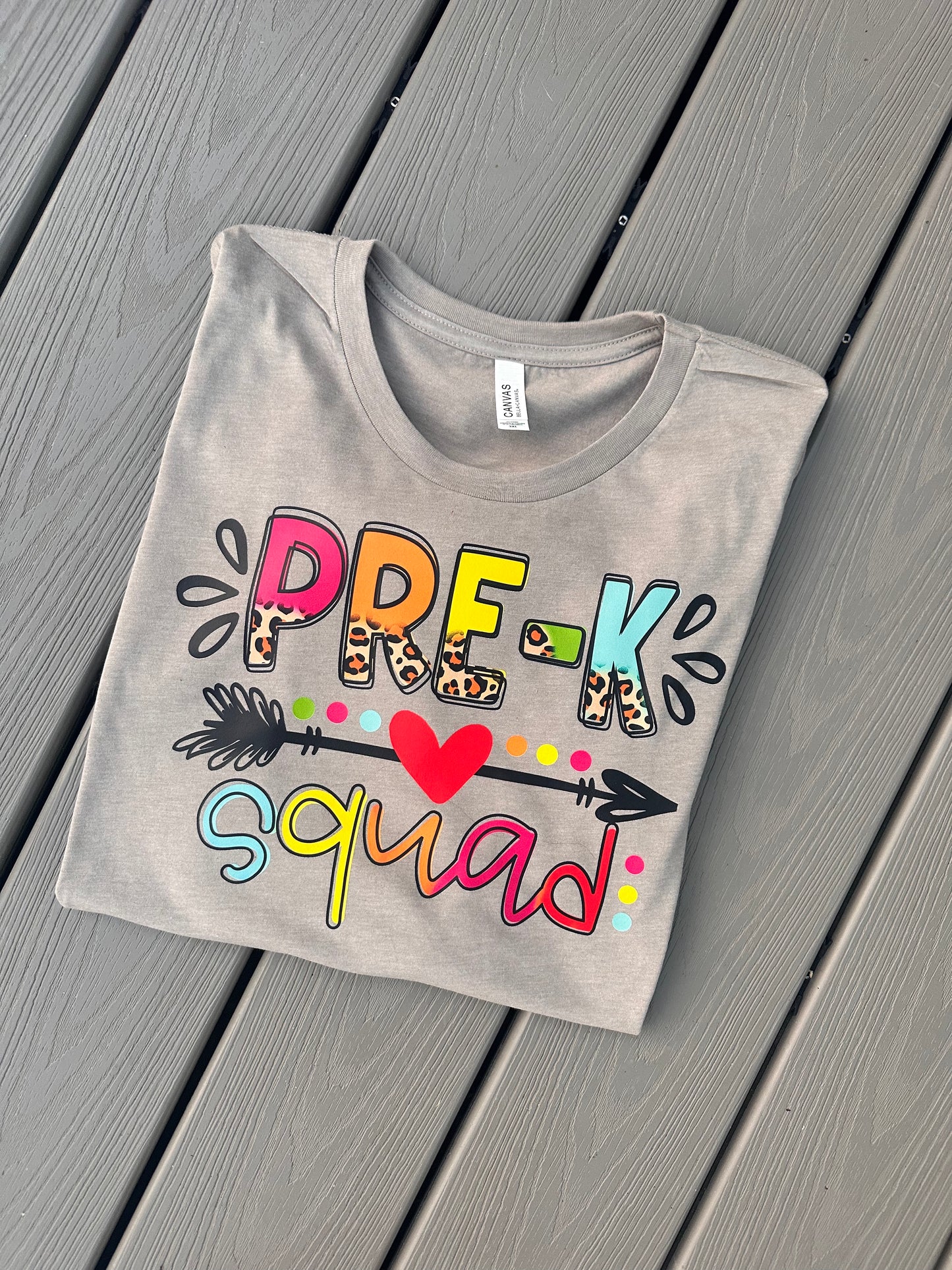 Pre- K Squad Tee/Sweatshirt