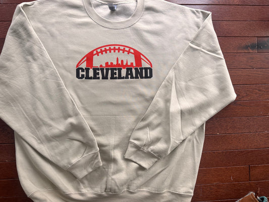 Cleveland Football Tee/Sweatshirt