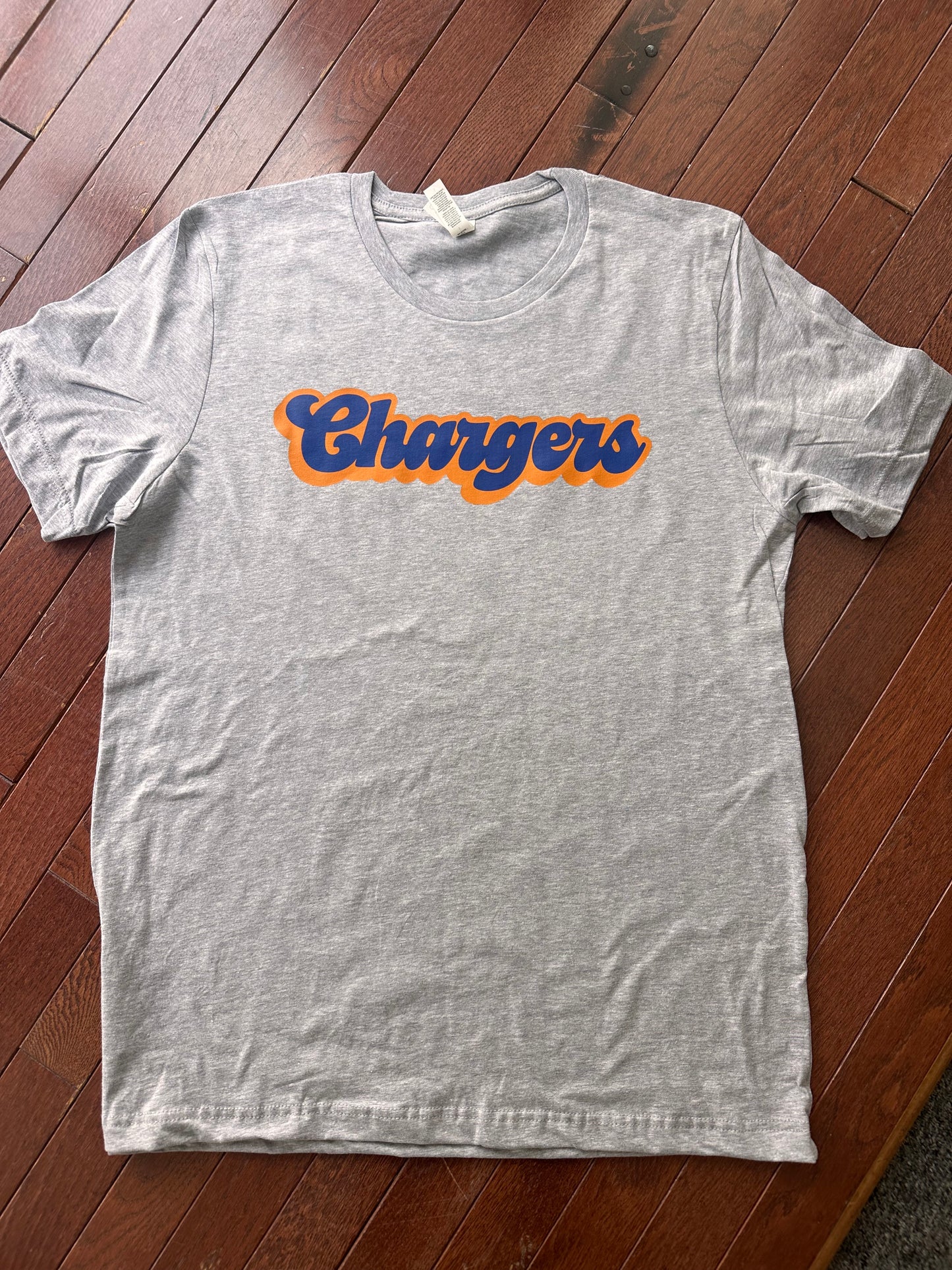 Chargers Script Tee/Sweatshirt