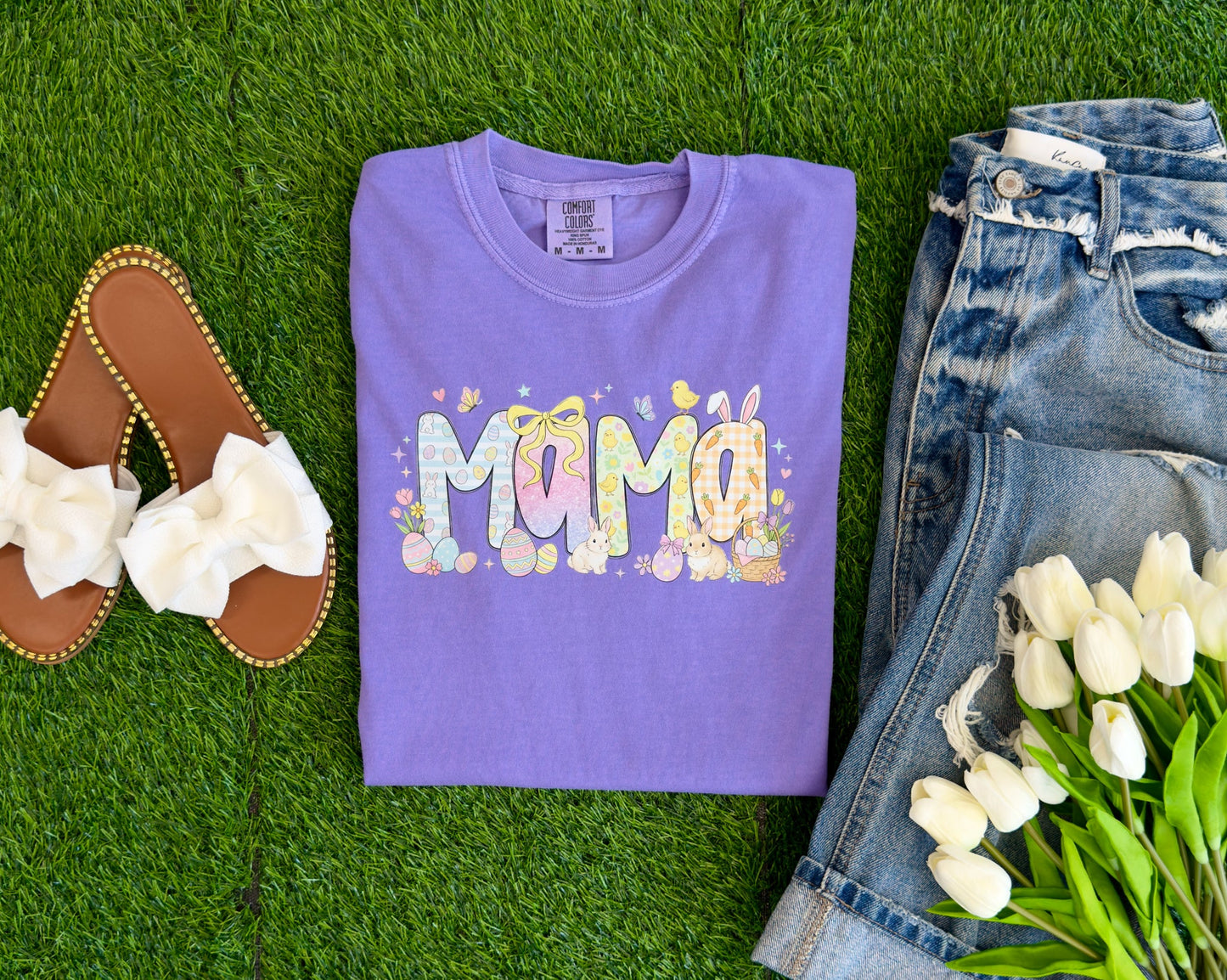 Mama Easter Graphic Tee