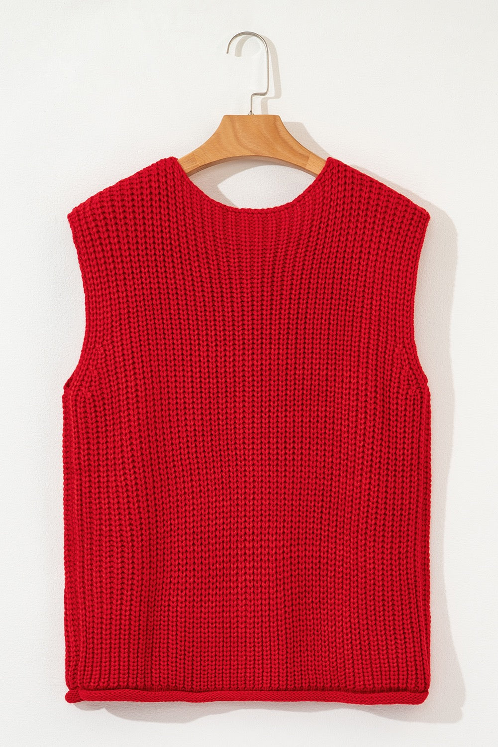 Chunky Knit Sweater Vest LT