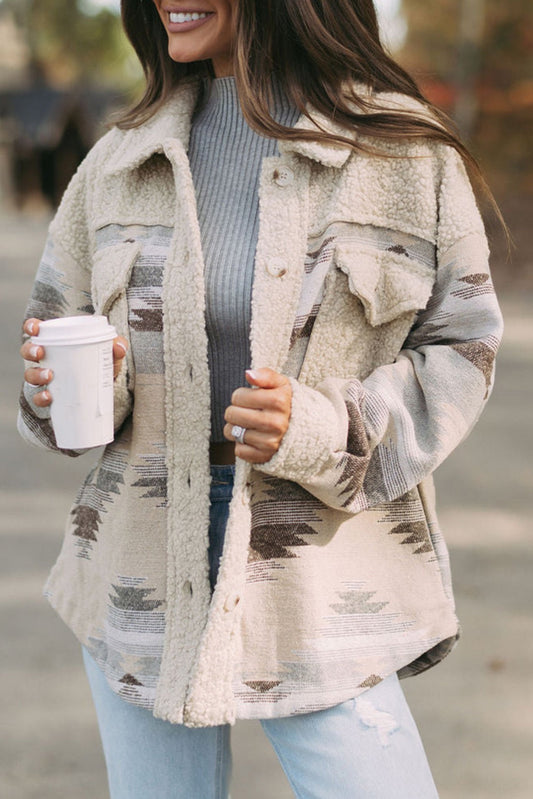 Aztec Sherpa Flannel