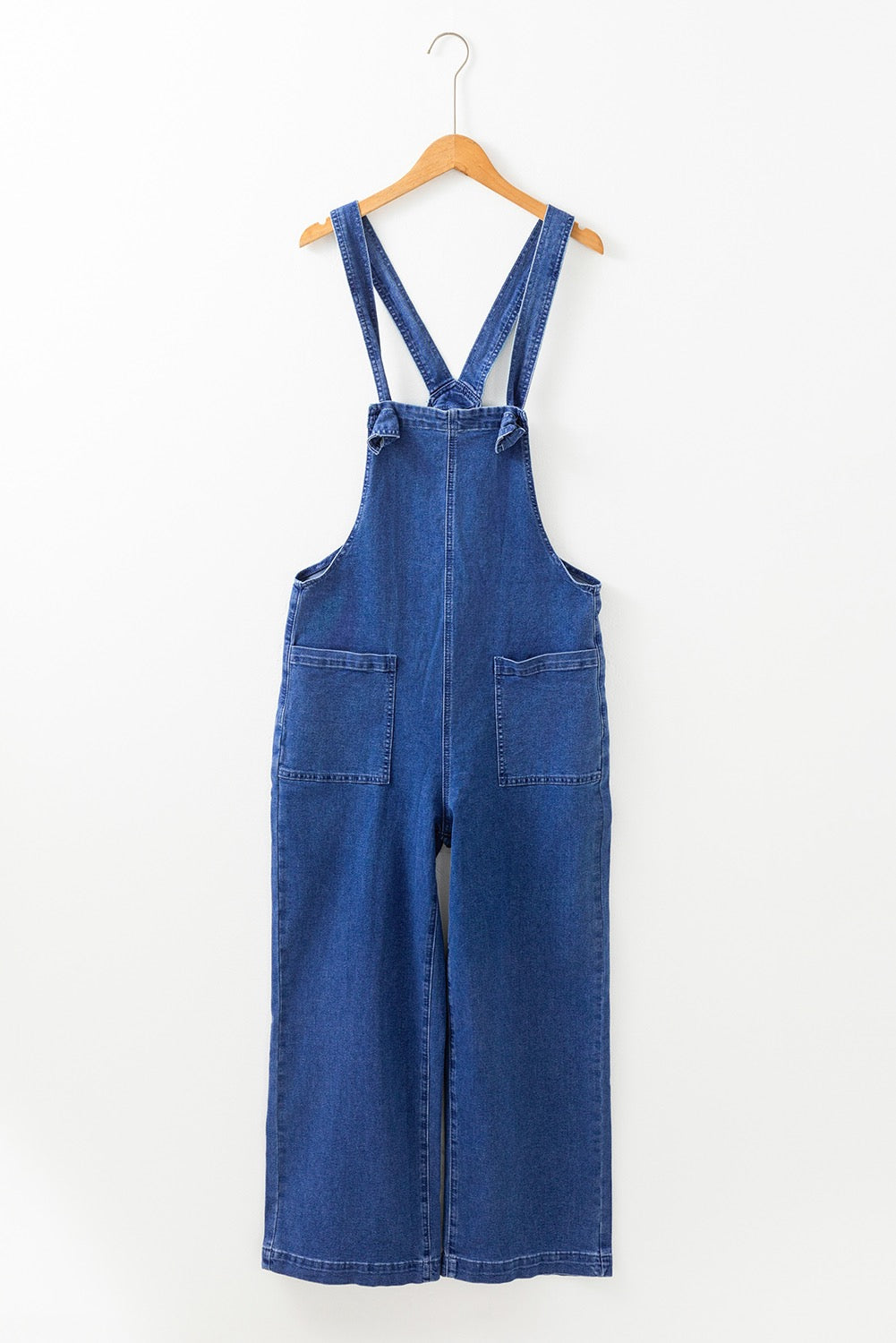 Denim Knot Strap Overalls LT