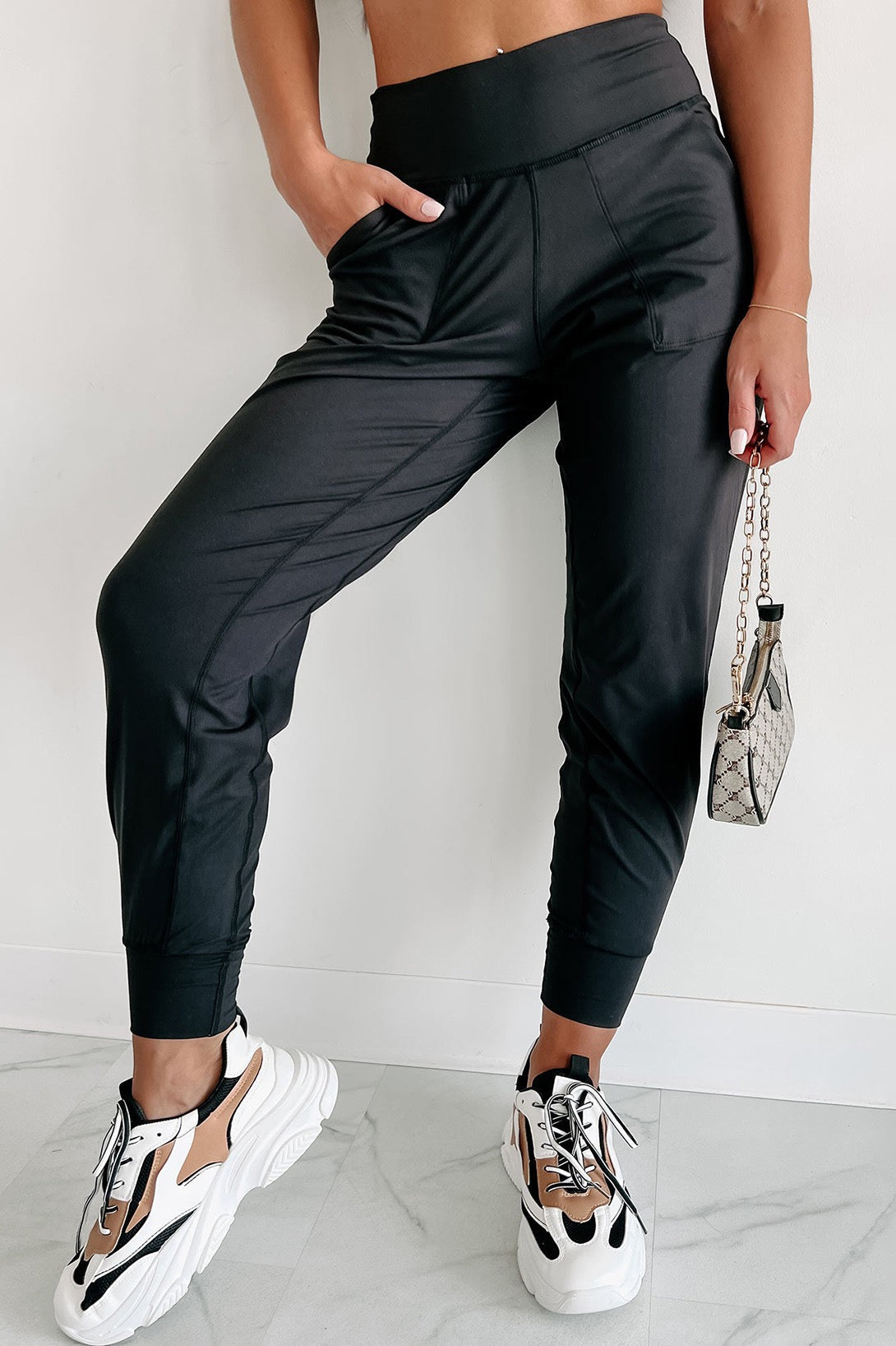 Black Joggers LT