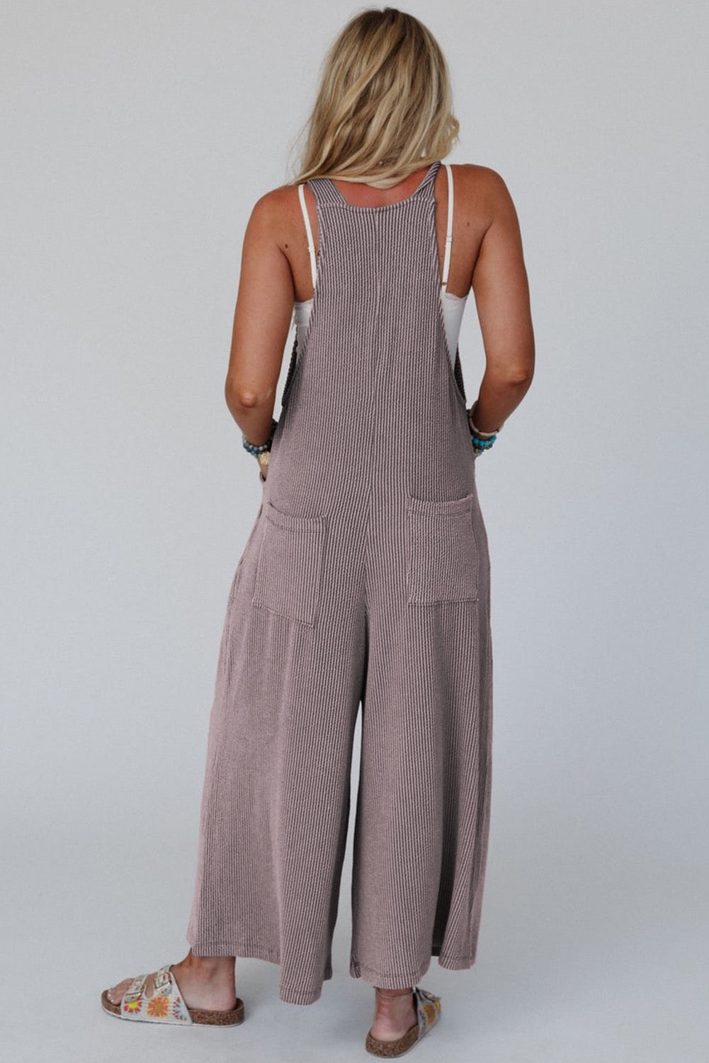 Grey Corded Overalls LT