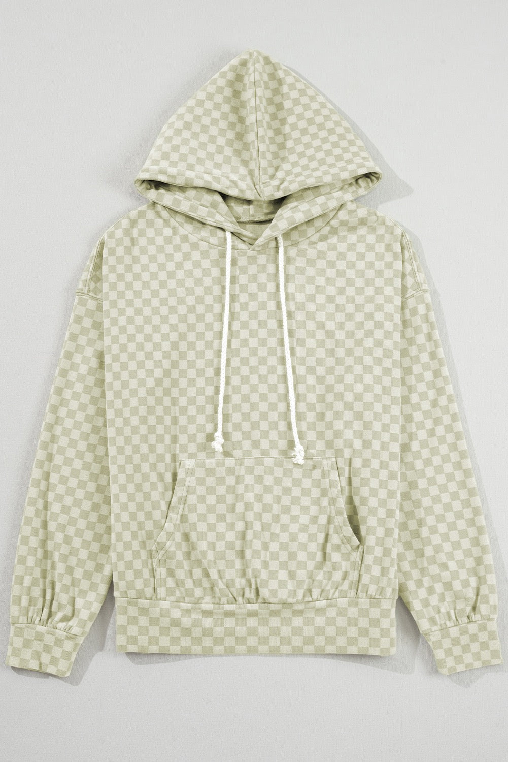 Green Checkered Hoodie January.