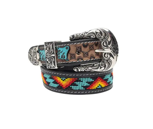 Mesa Moon Mirage Hand- Tooled Belt