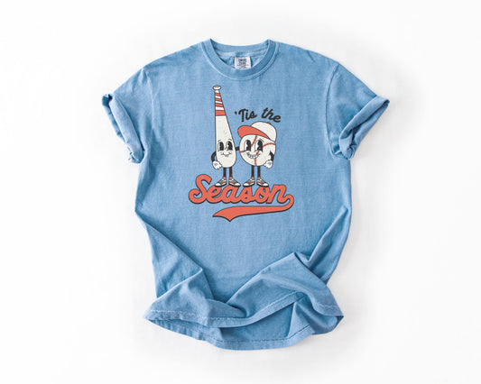 'Tis The Baseball Season | Graphic Tee | Vintage Sports