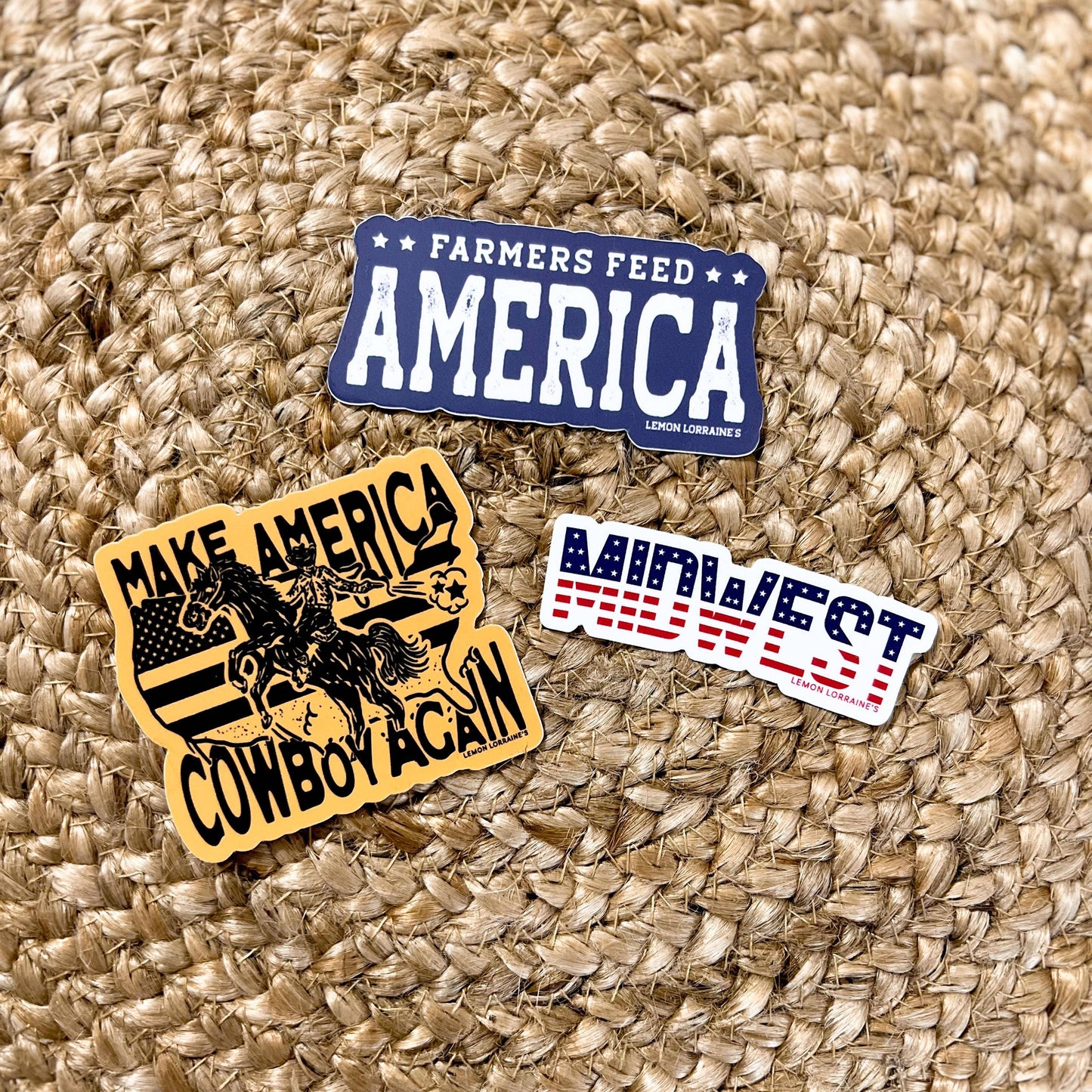 MIDWEST - Red White and Blue - Sticker