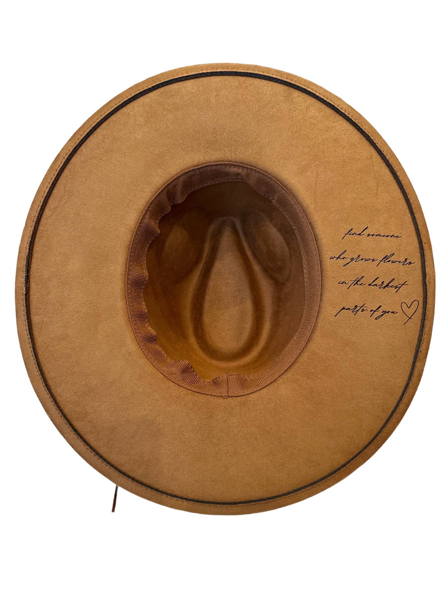 Zach Bryan Lyrics Burnt Western Hat: Tan