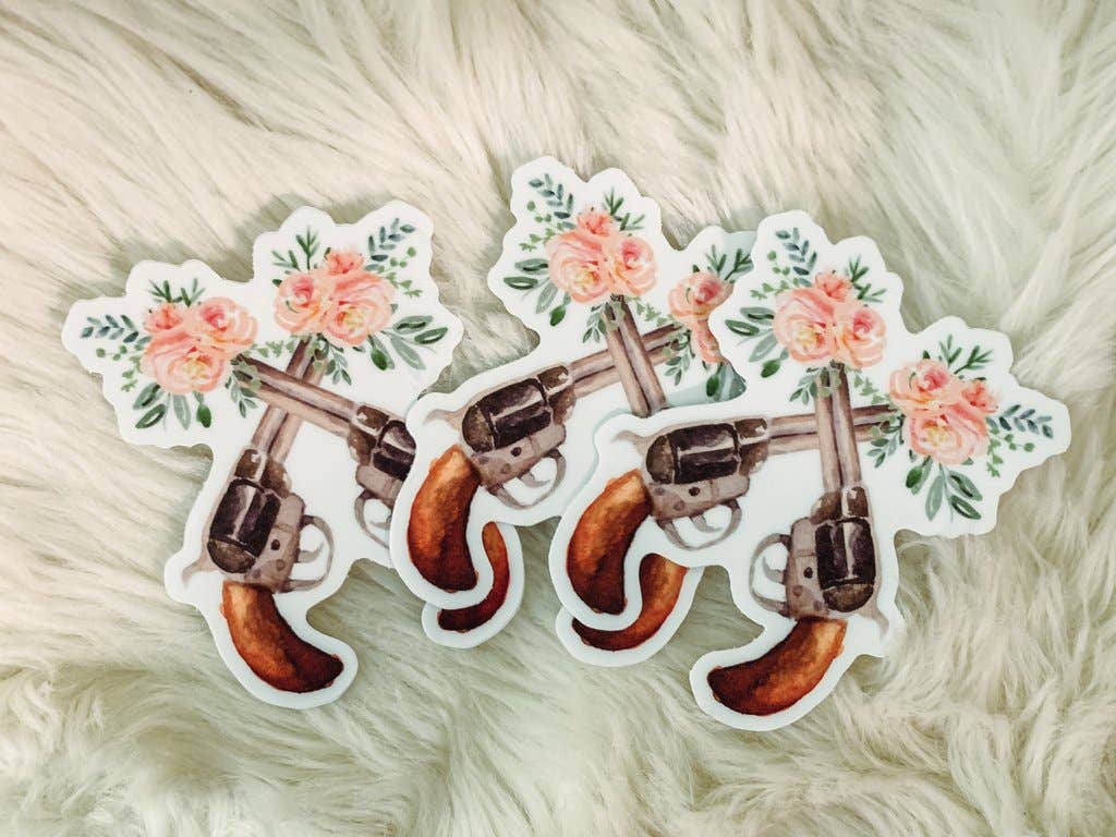 Pistola Bouquet- Sticker