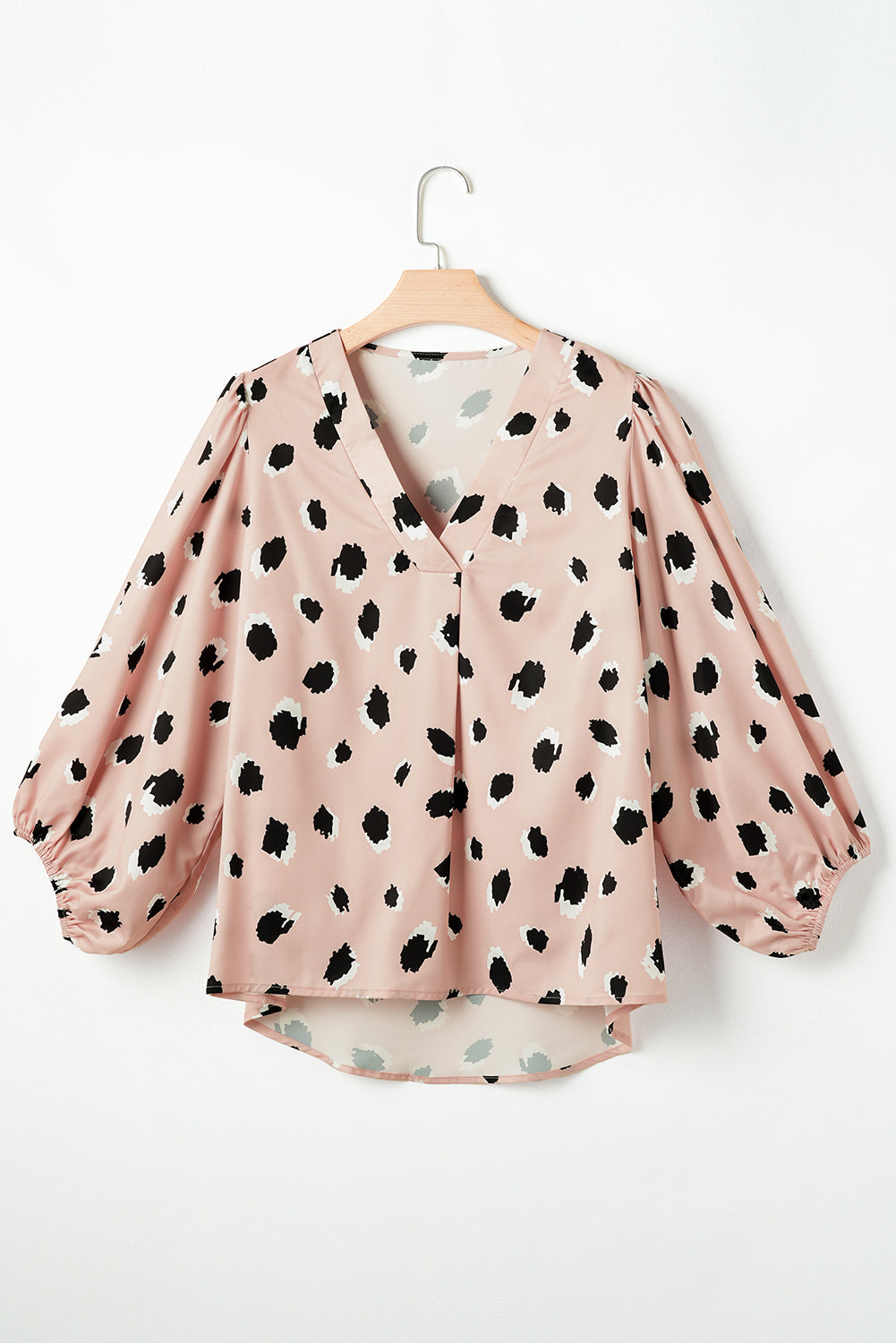 Khaki Leopard Blouse LT