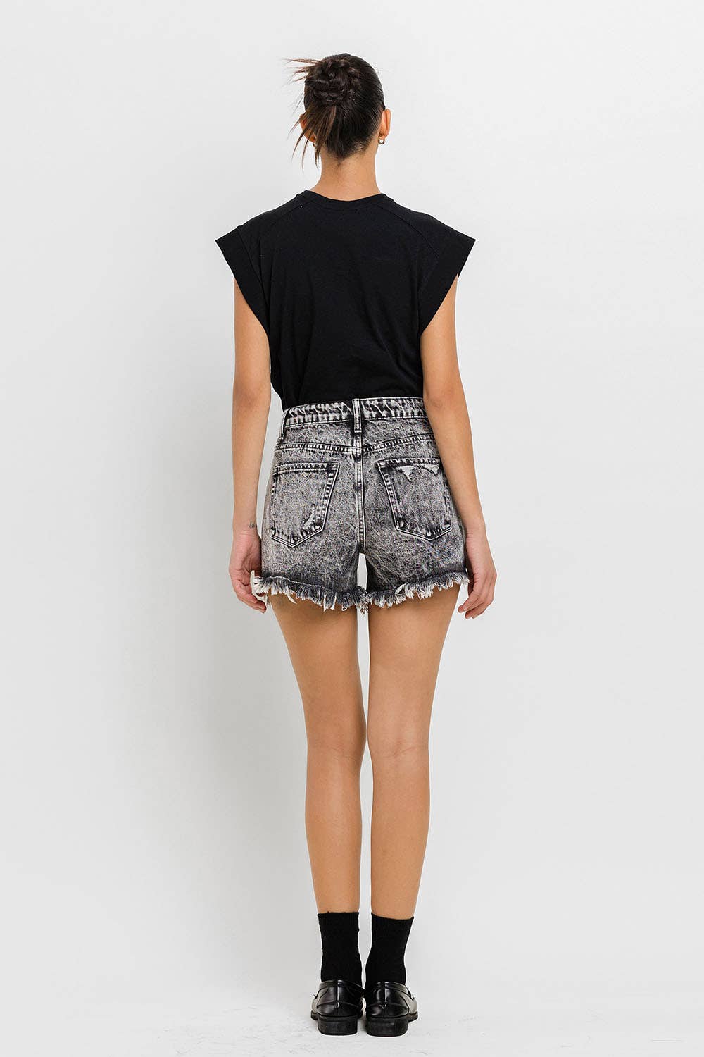 Hyde Super High Rise Mom Shorts