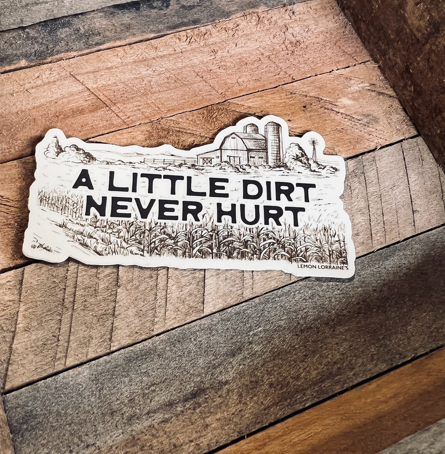 LITTE DIRT - Sticker Decal  
