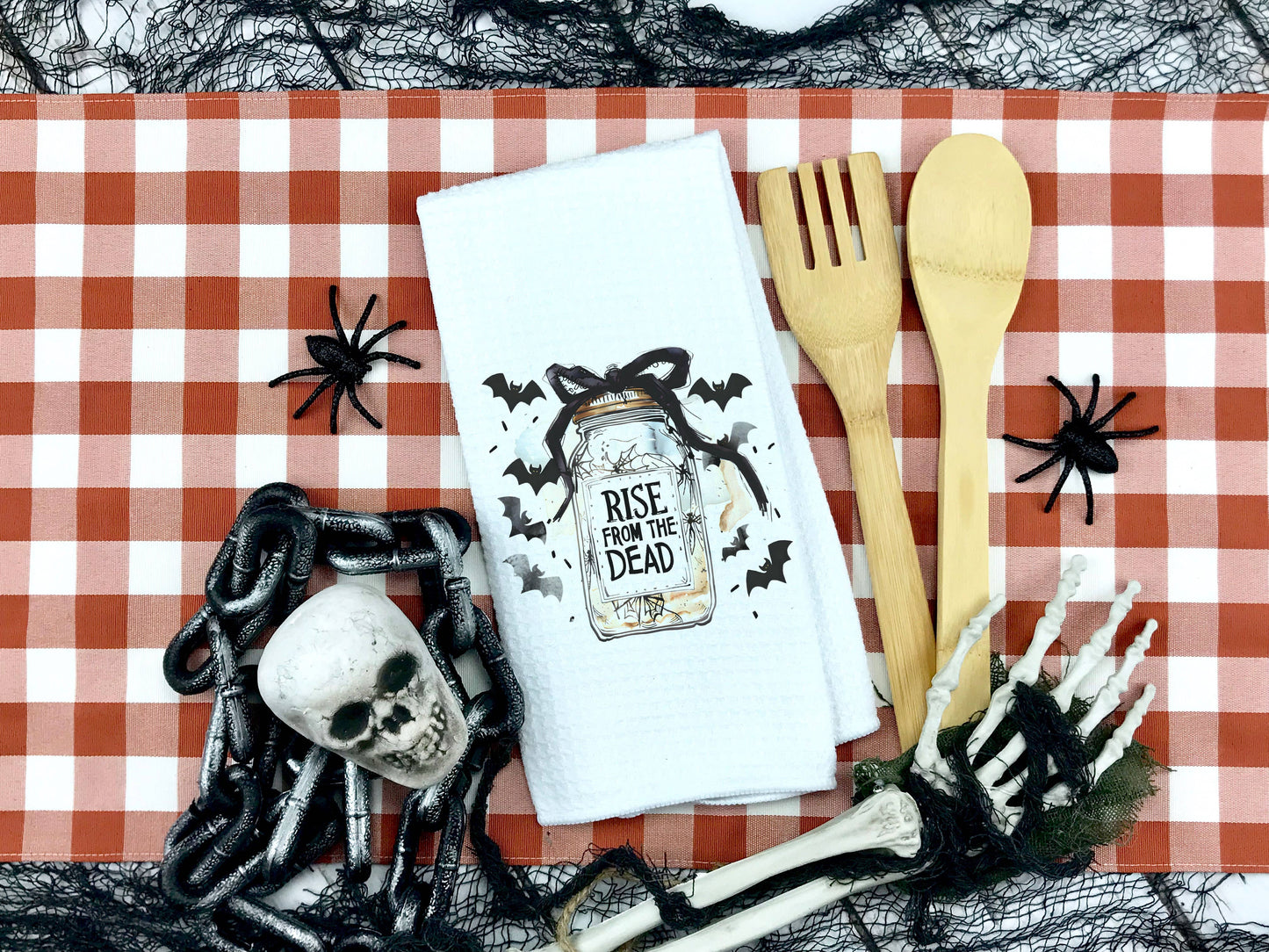 Sourdough Halloween Dish Towel