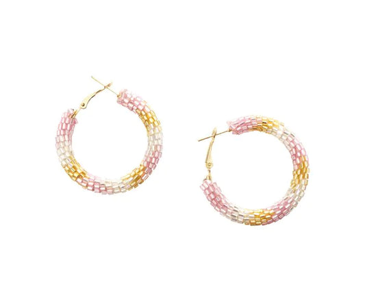 Morning Rays Hoop Earrings