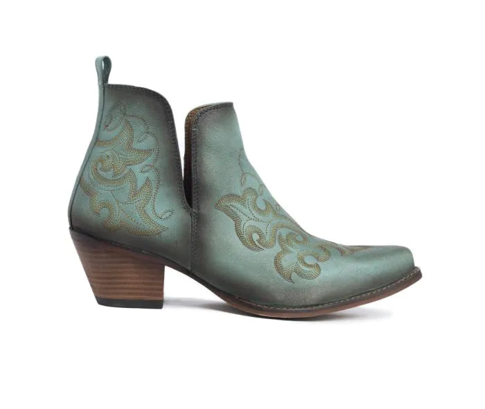 La Ponderose Booties - Turquoise