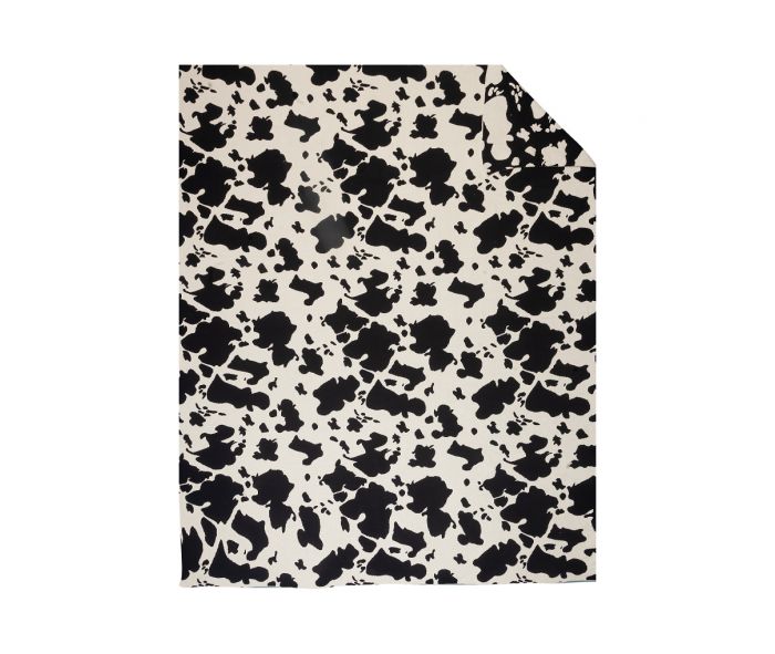 Rustic Charm Throw- Black & White