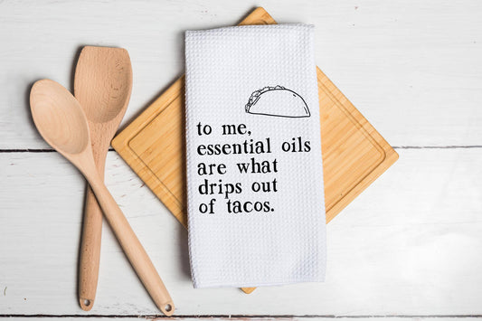 Taco Essential Oil Kitchen Towel